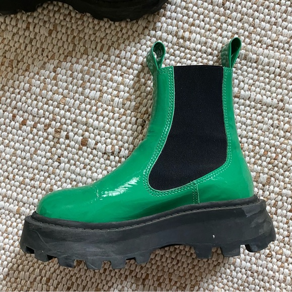 Simon Miller Green Scrambler Chelsea Boot - Picture 11 of 12